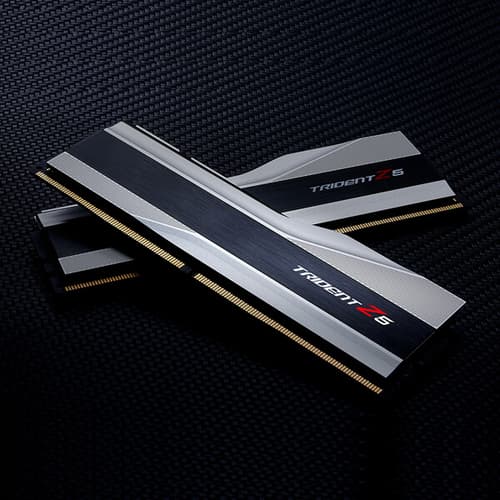 G.Skill Trident Z5 32GB (16GBx2) DDR5 5600MHz RAM (Metallic Silver)
